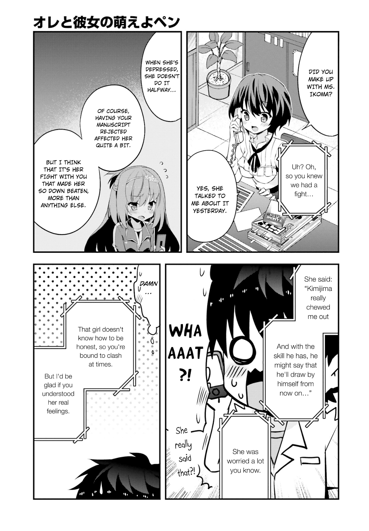Ore to Kanojo no Moe yo Pen Chapter 5.2 page 28 - Chapter 5 v2 : Chapter 5