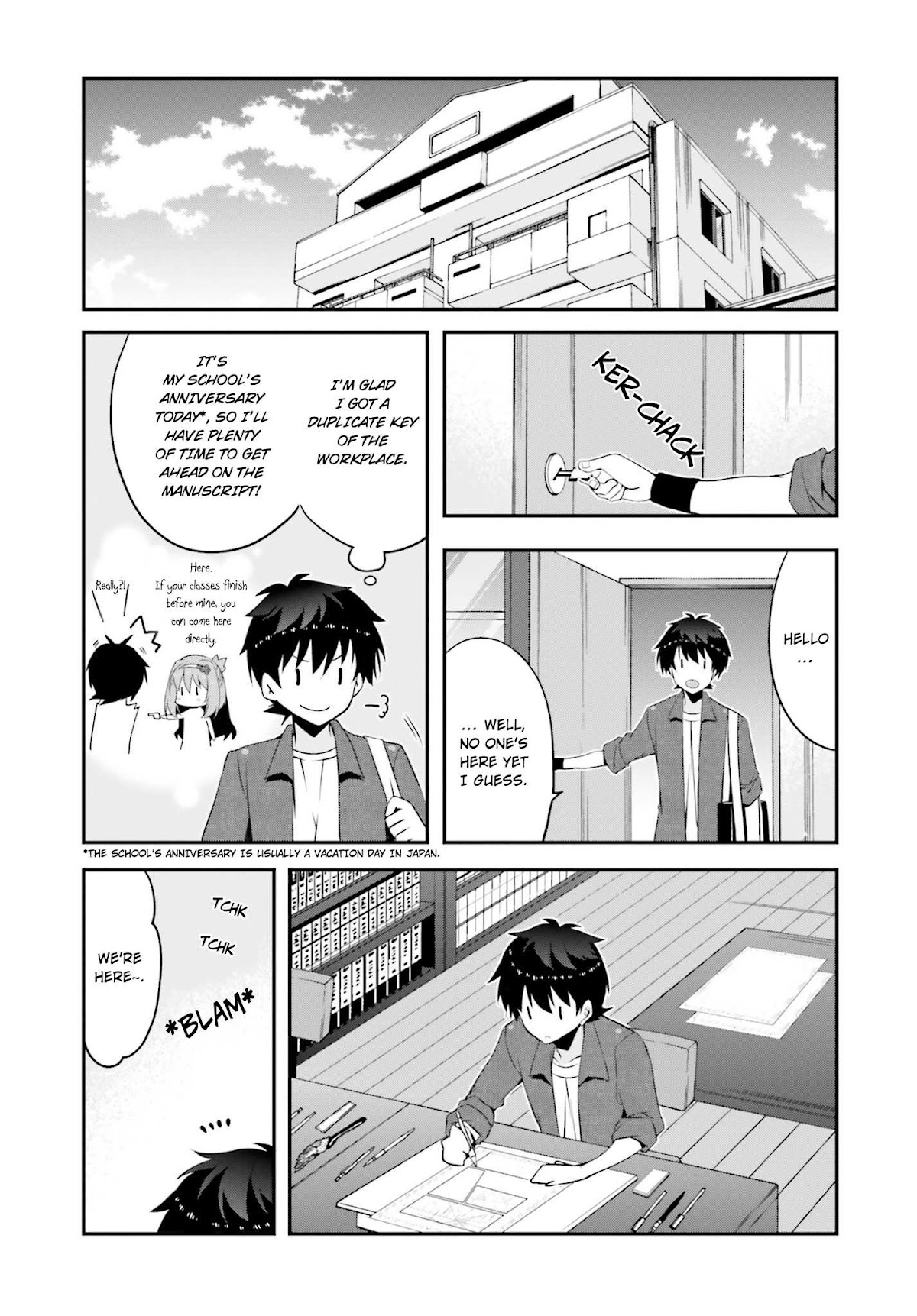 Ore to Kanojo no Moe yo Pen Chapter 6.2 page 14 - Chapter 6 v2 : Chapter 6