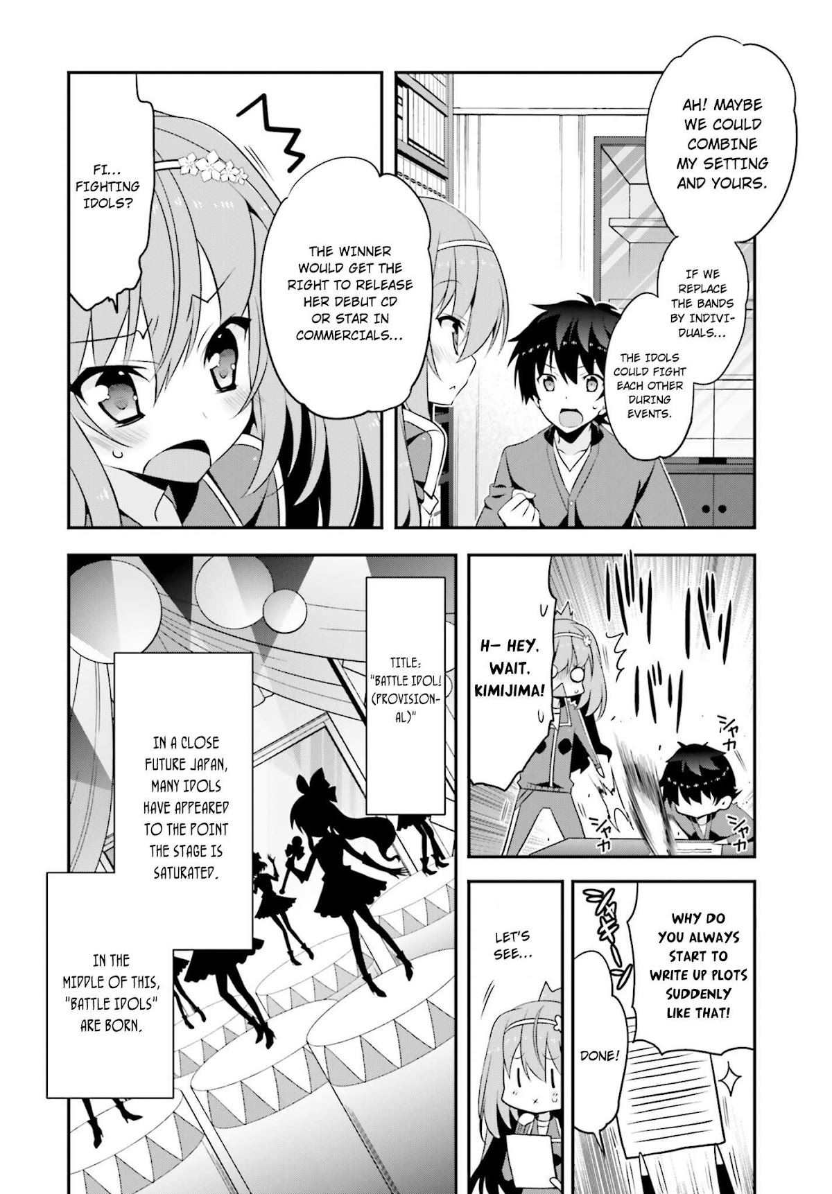 Ore to Kanojo no Moe yo Pen Chapter 6.2 page 7 - Chapter 6 v2 : Chapter 6