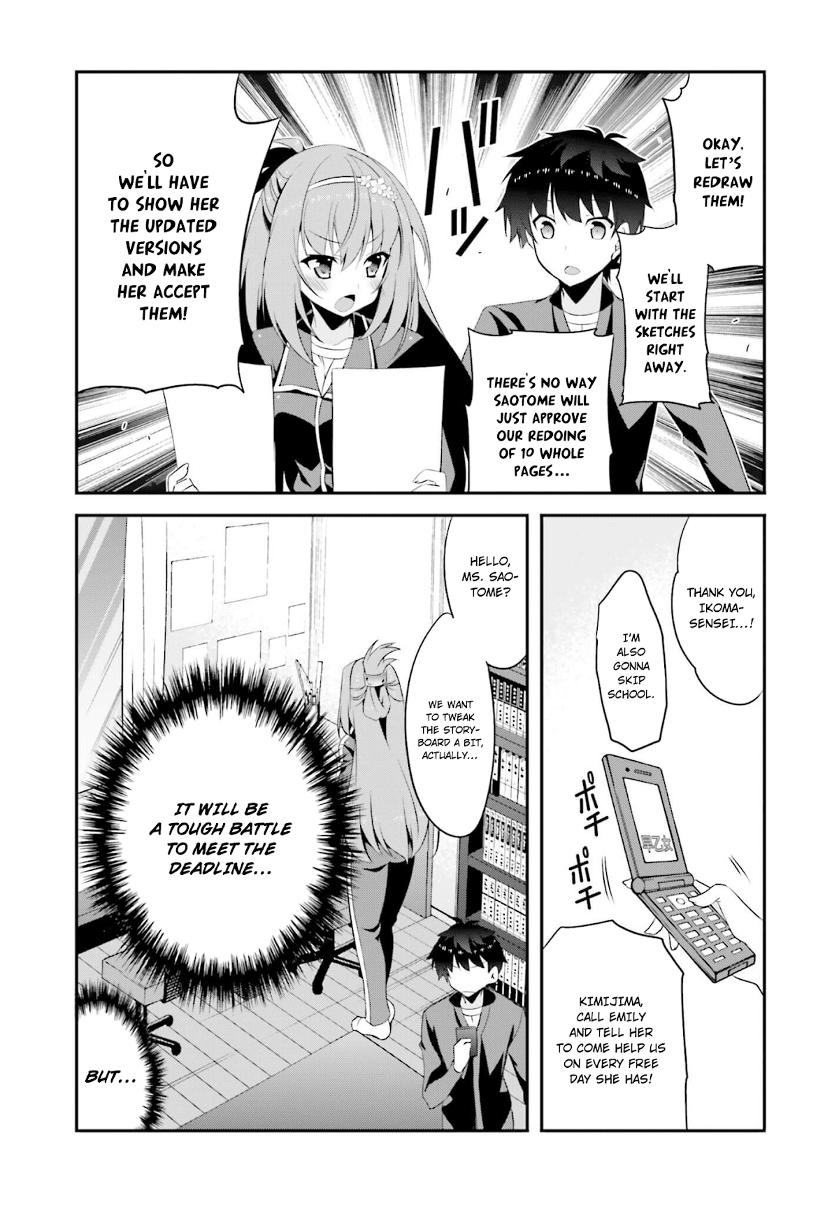 Ore to Kanojo no Moe yo Pen Chapter 8.2 page 12 - Chapter 8 v2 : Chapter 8