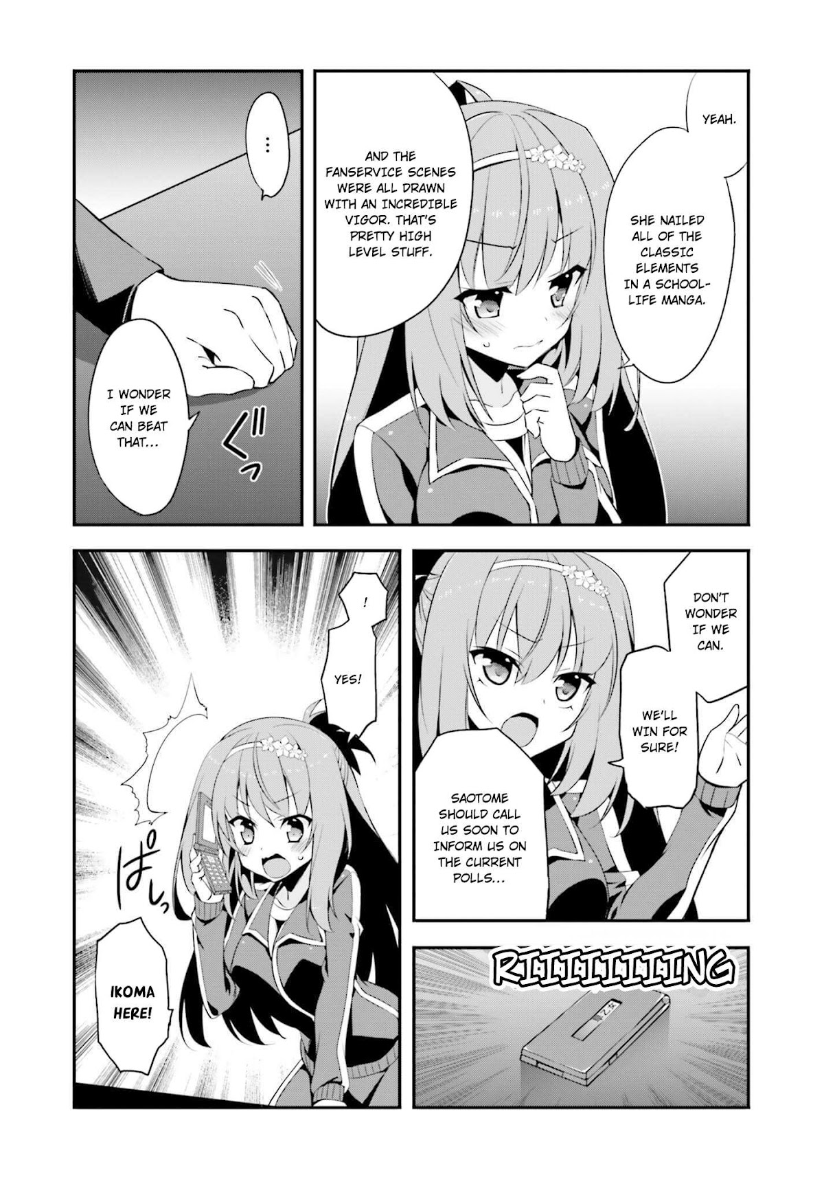 Ore to Kanojo no Moe yo Pen Chapter 8.2 page 17 - Chapter 8 v2 : Chapter 8