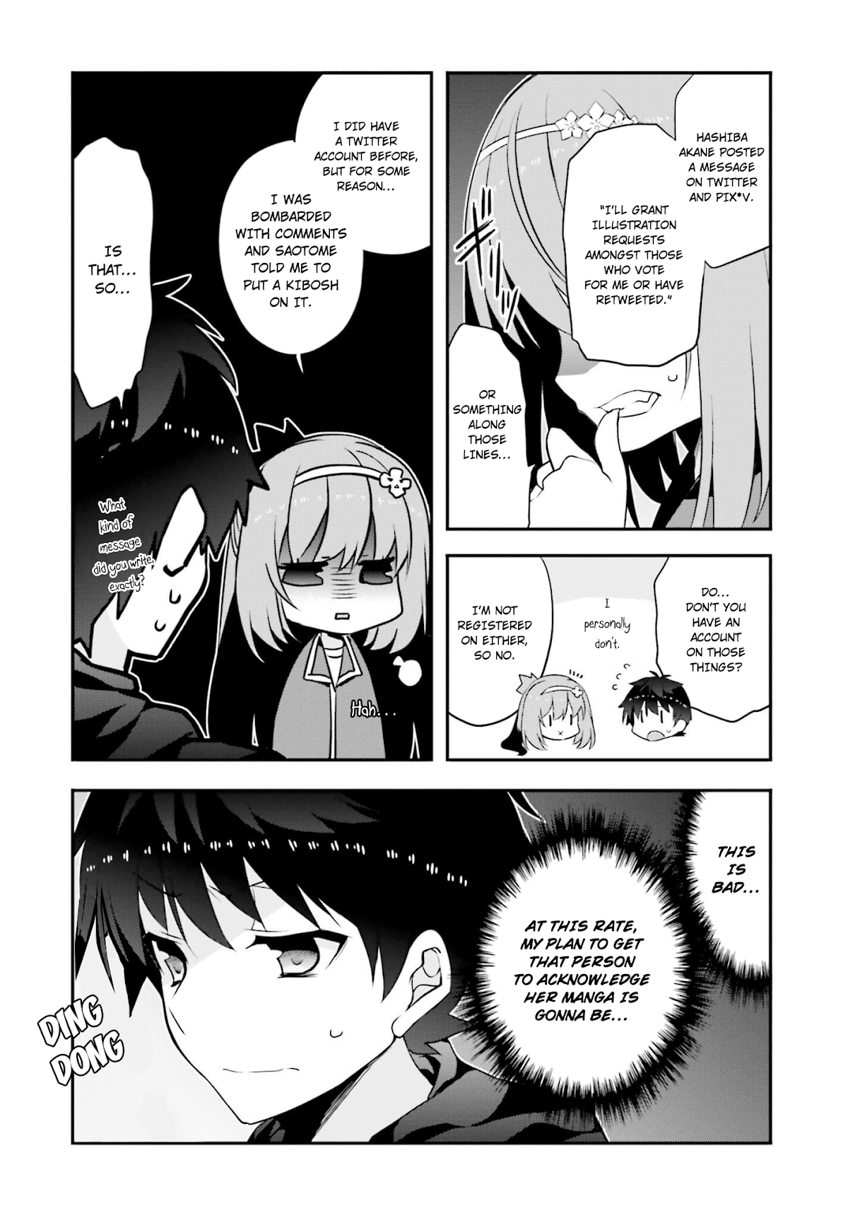 Ore to Kanojo no Moe yo Pen Chapter 8.2 page 19 - Chapter 8 v2 : Chapter 8