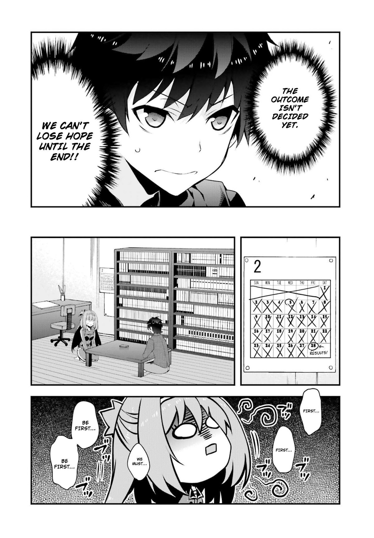 Ore to Kanojo no Moe yo Pen Chapter 8.2 page 27 - Chapter 8 v2 : Chapter 8