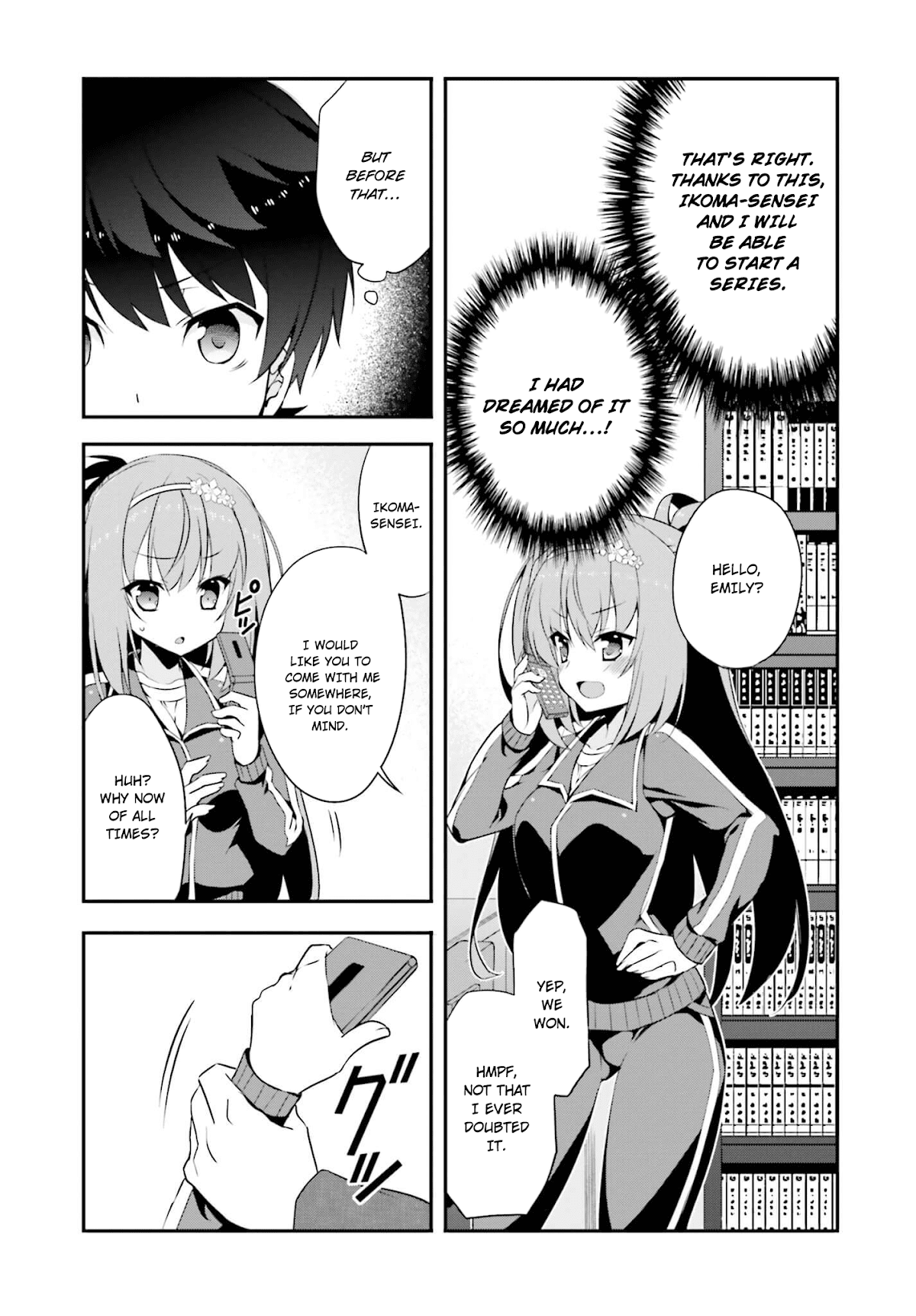 Ore to Kanojo no Moe yo Pen Chapter 8.2 page 32 - Chapter 8 v2 : Chapter 8