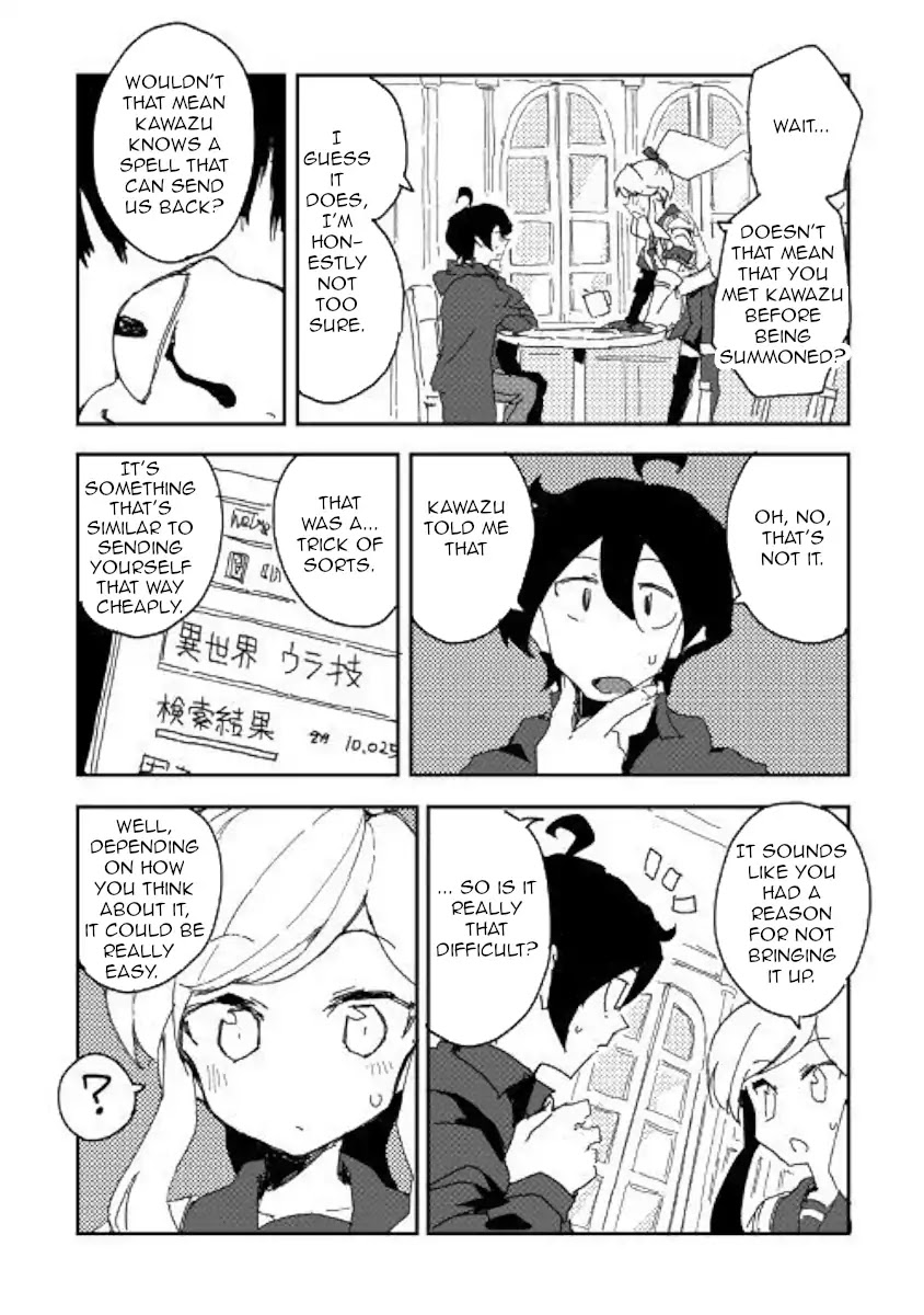 Ore to Kawazu-san no Isekai Hourouki Chapter 35 page 14 - Chapter 35