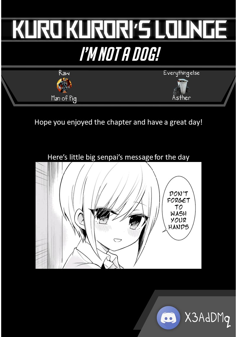 Ore Wa Inu Dewa Arimasen! Chapter 13 page 10 - Chapter 13: Senpai and Rain Shelter
