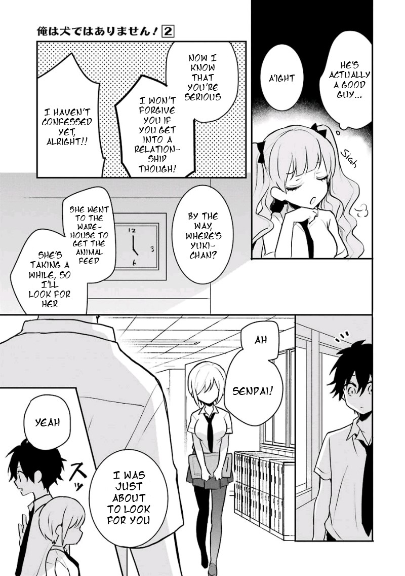 Ore Wa Inu Dewa Arimasen! Chapter 17 page 7 - Chapter 17: Senpai's Feelings (1)