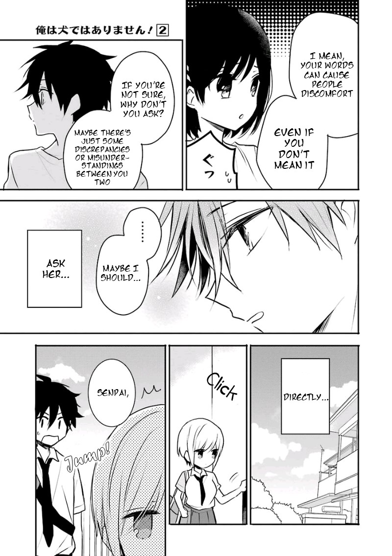 Ore Wa Inu Dewa Arimasen! Chapter 18 page 5 - Chapter 18: Senpai's Feelings (2)