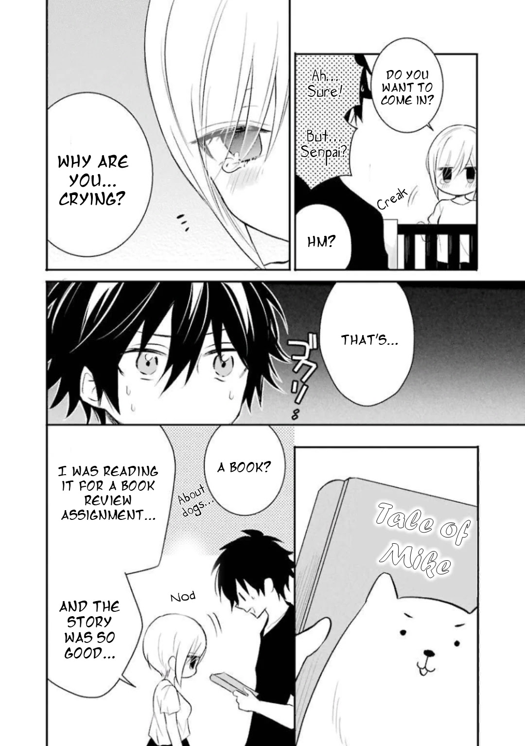 Ore Wa Inu Dewa Arimasen! Chapter 22 page 4 - Chapter 22: Senpai and a Book