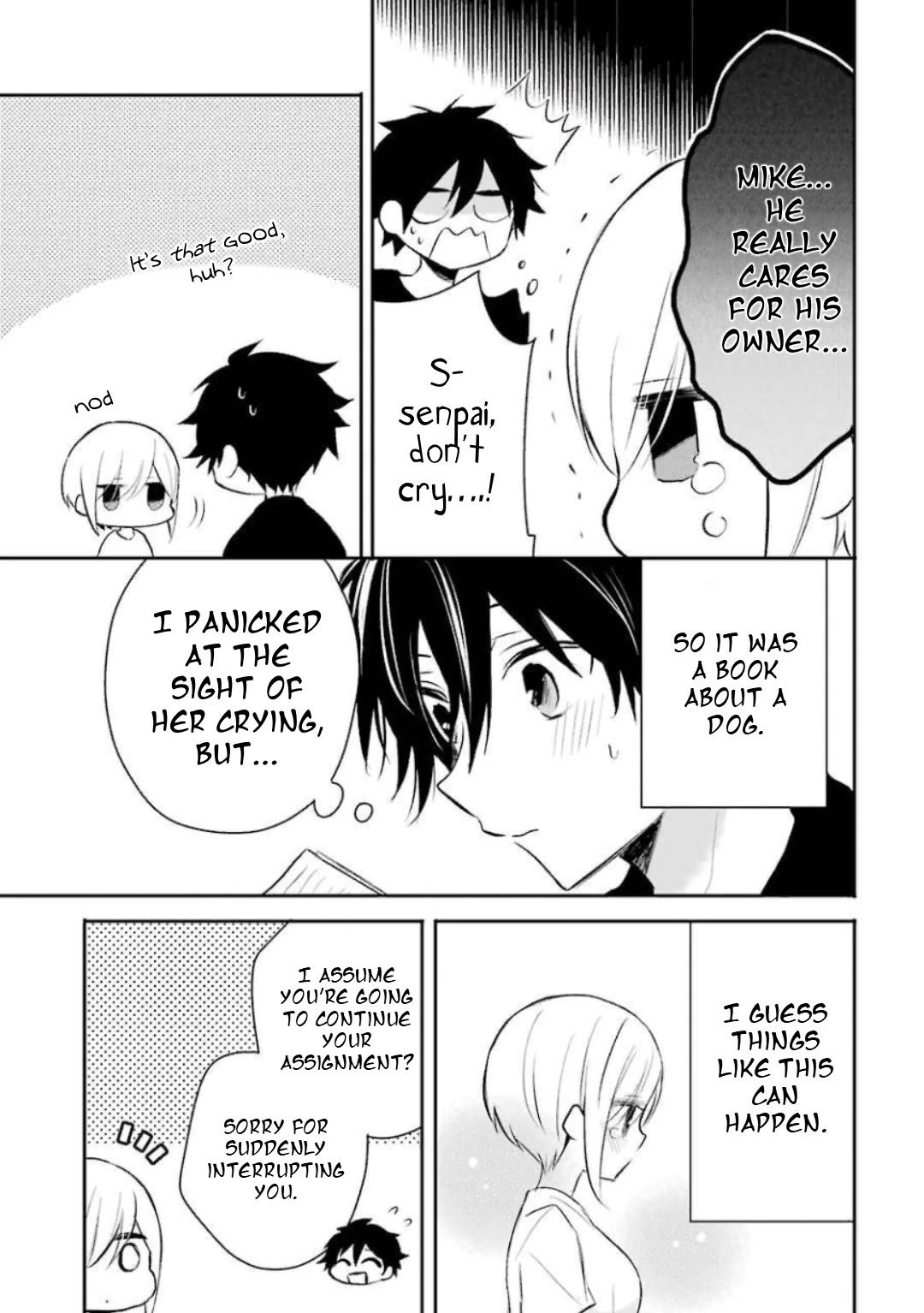 Ore Wa Inu Dewa Arimasen! Chapter 22 page 5 - Chapter 22: Senpai and a Book