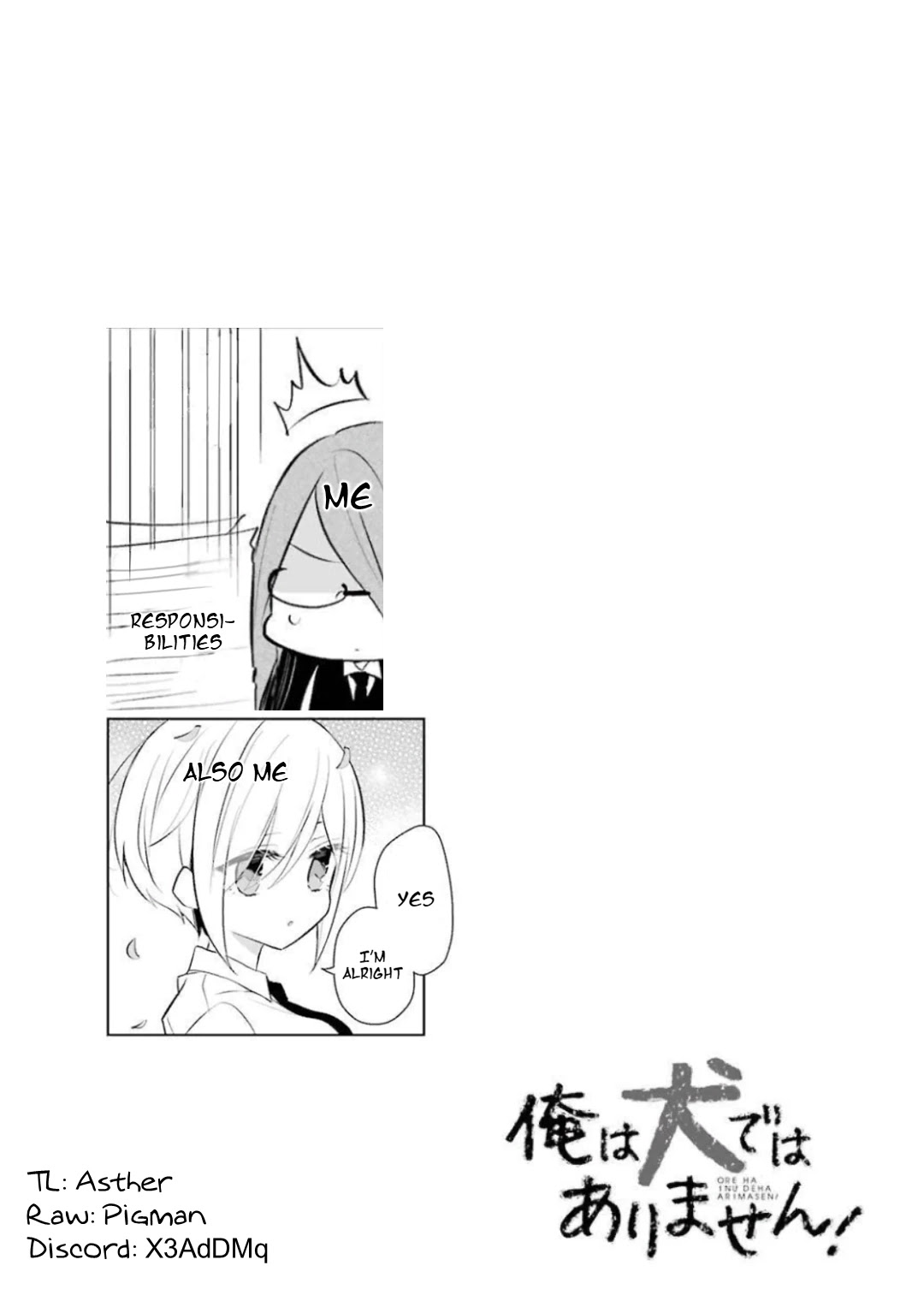Ore Wa Inu Dewa Arimasen! Chapter 23 page 10 - Chapter 23: Senpai and the President (1)