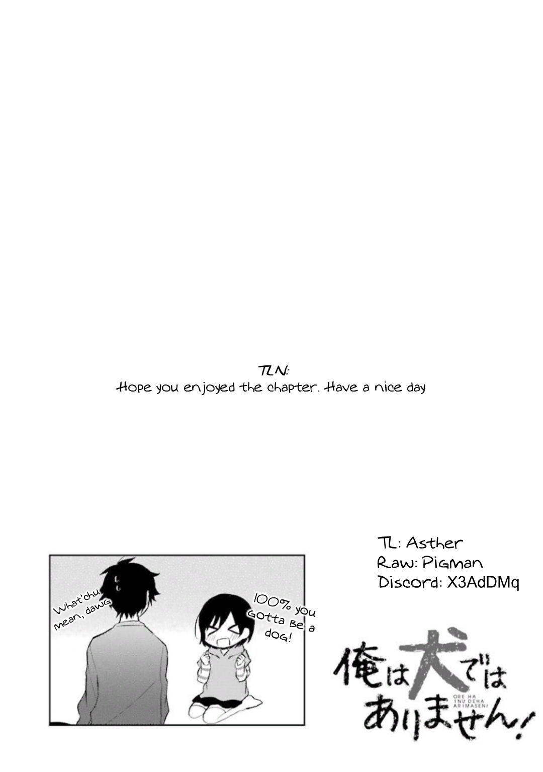 Ore Wa Inu Dewa Arimasen! Chapter 25 page 11 - Chapter 25: Senpai and the School Festival (1)