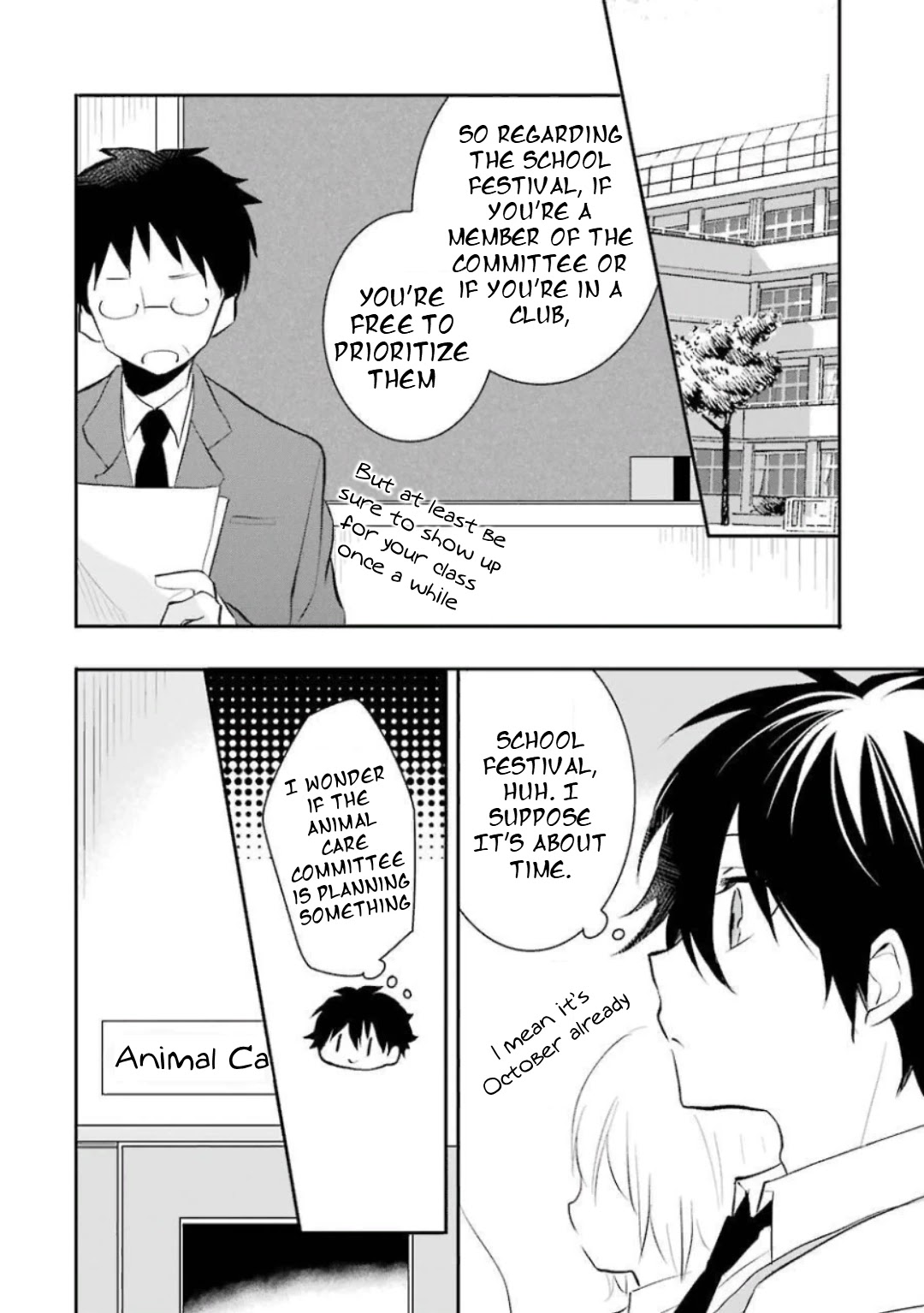 Ore Wa Inu Dewa Arimasen! Chapter 25 page 2 - Chapter 25: Senpai and the School Festival (1)