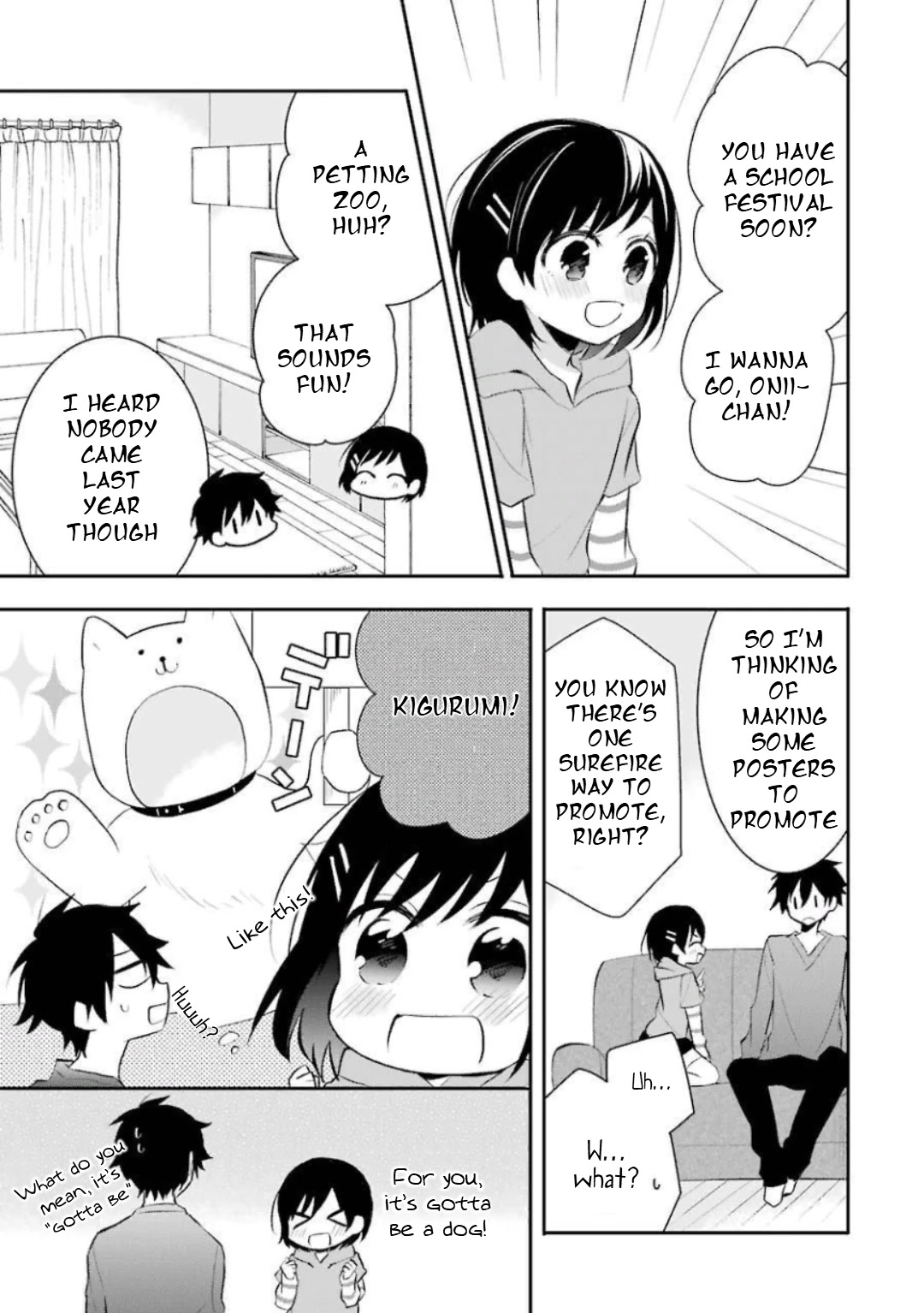 Ore Wa Inu Dewa Arimasen! Chapter 25 page 5 - Chapter 25: Senpai and the School Festival (1)