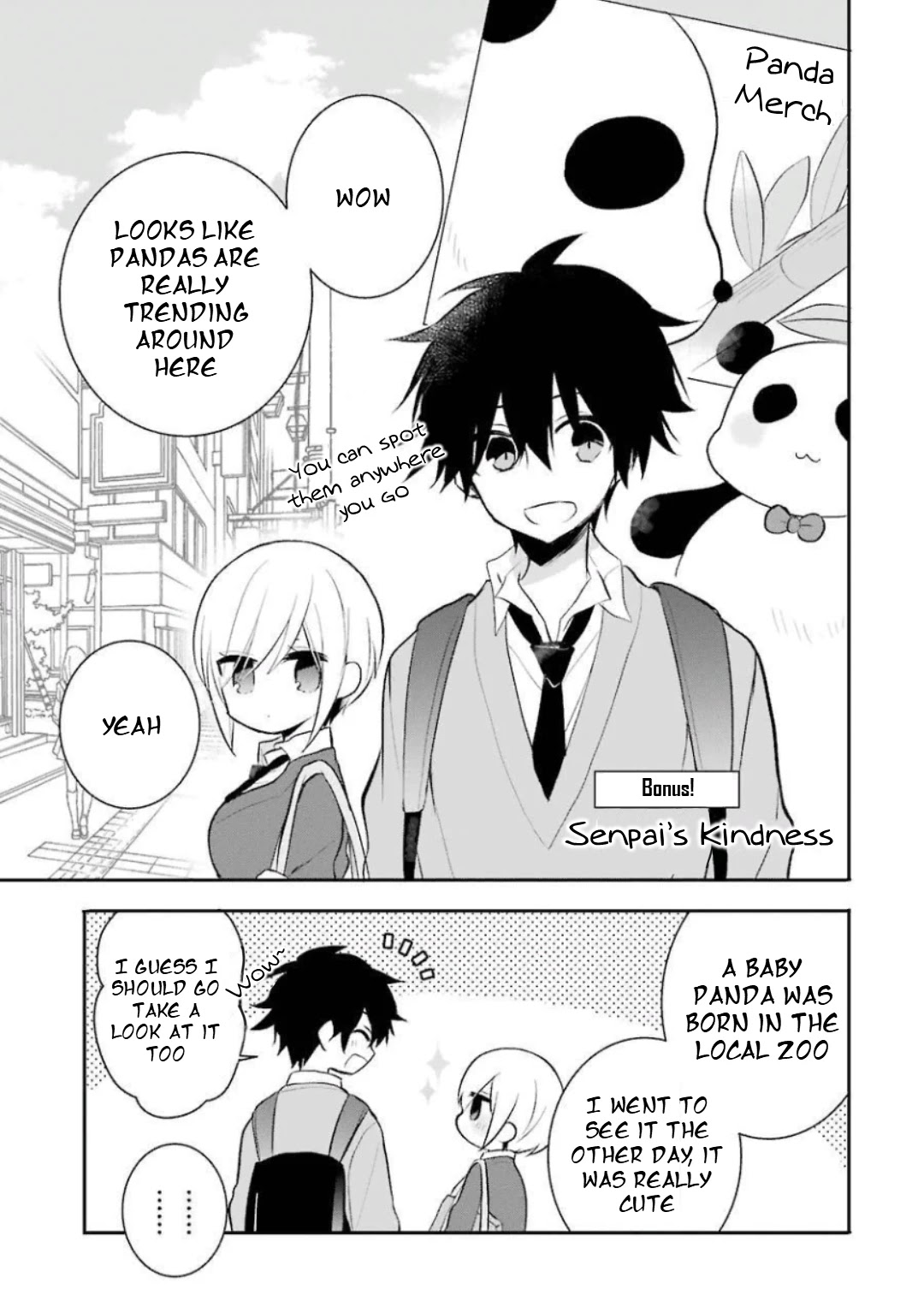 Ore Wa Inu Dewa Arimasen! Chapter 28.1 page 1 - Chapter 28.1: Senpai's Kindness