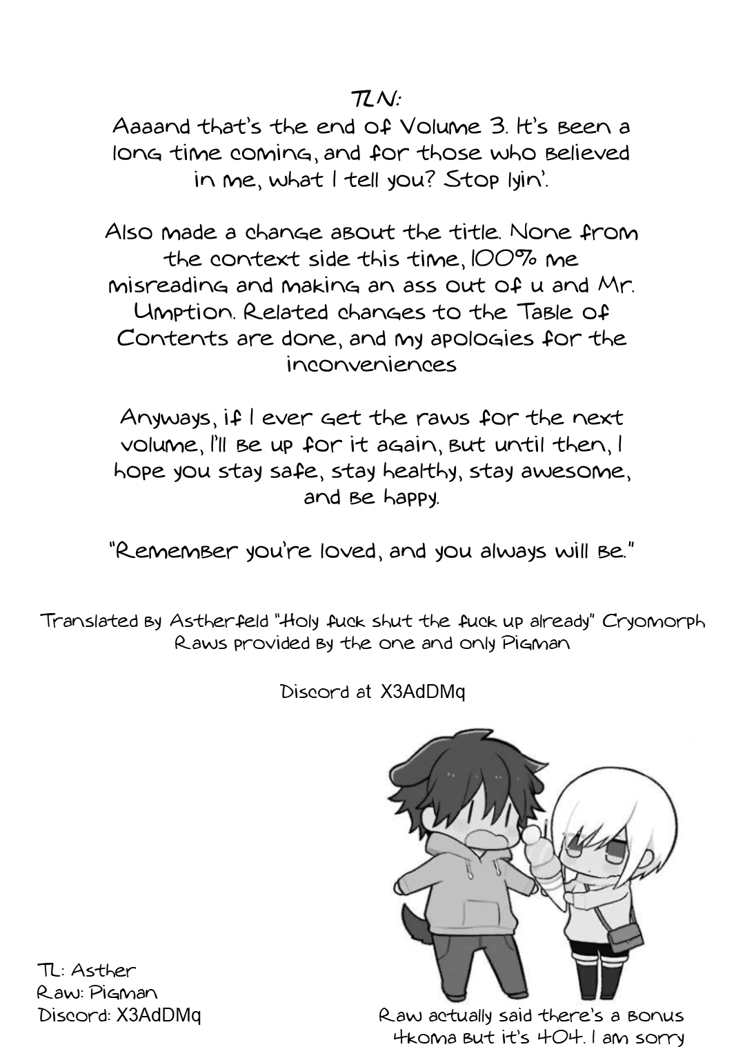 Ore Wa Inu Dewa Arimasen! Chapter 28.3 page 10 - Chapter 28.3: Something Only I Know