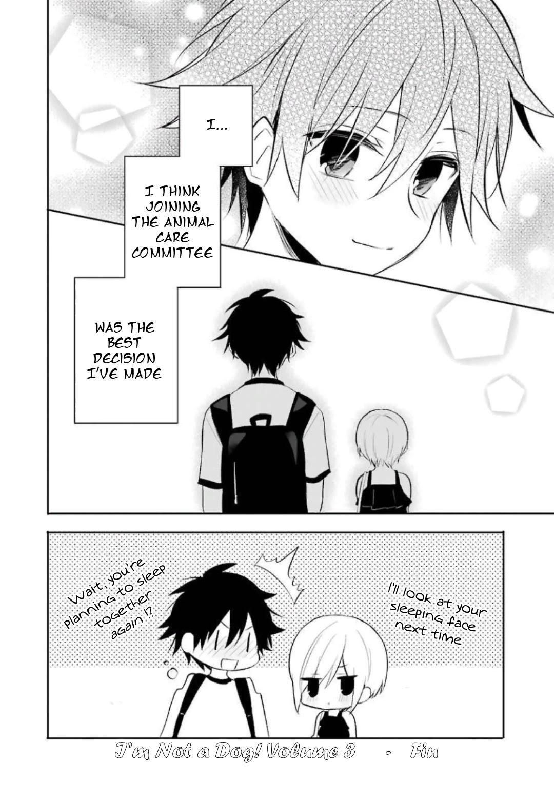 Ore Wa Inu Dewa Arimasen! Chapter 28.3 page 8 - Chapter 28.3: Something Only I Know