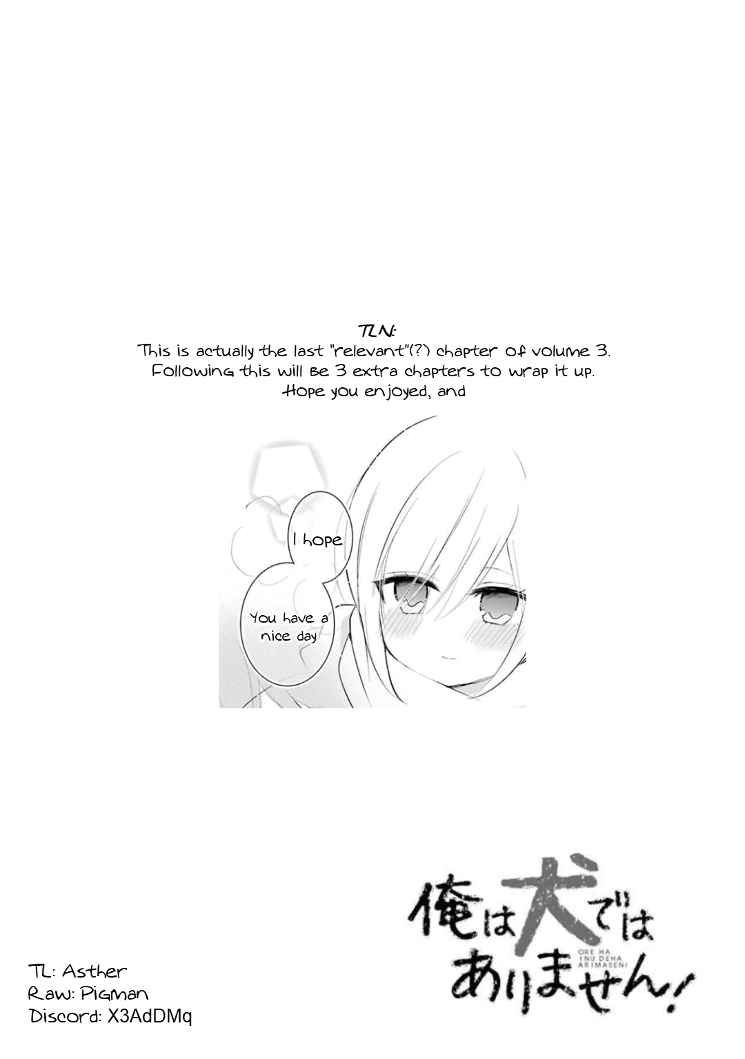 Ore Wa Inu Dewa Arimasen! Chapter 28 page 14 - Chapter 28: Senpai and Christmas (1)