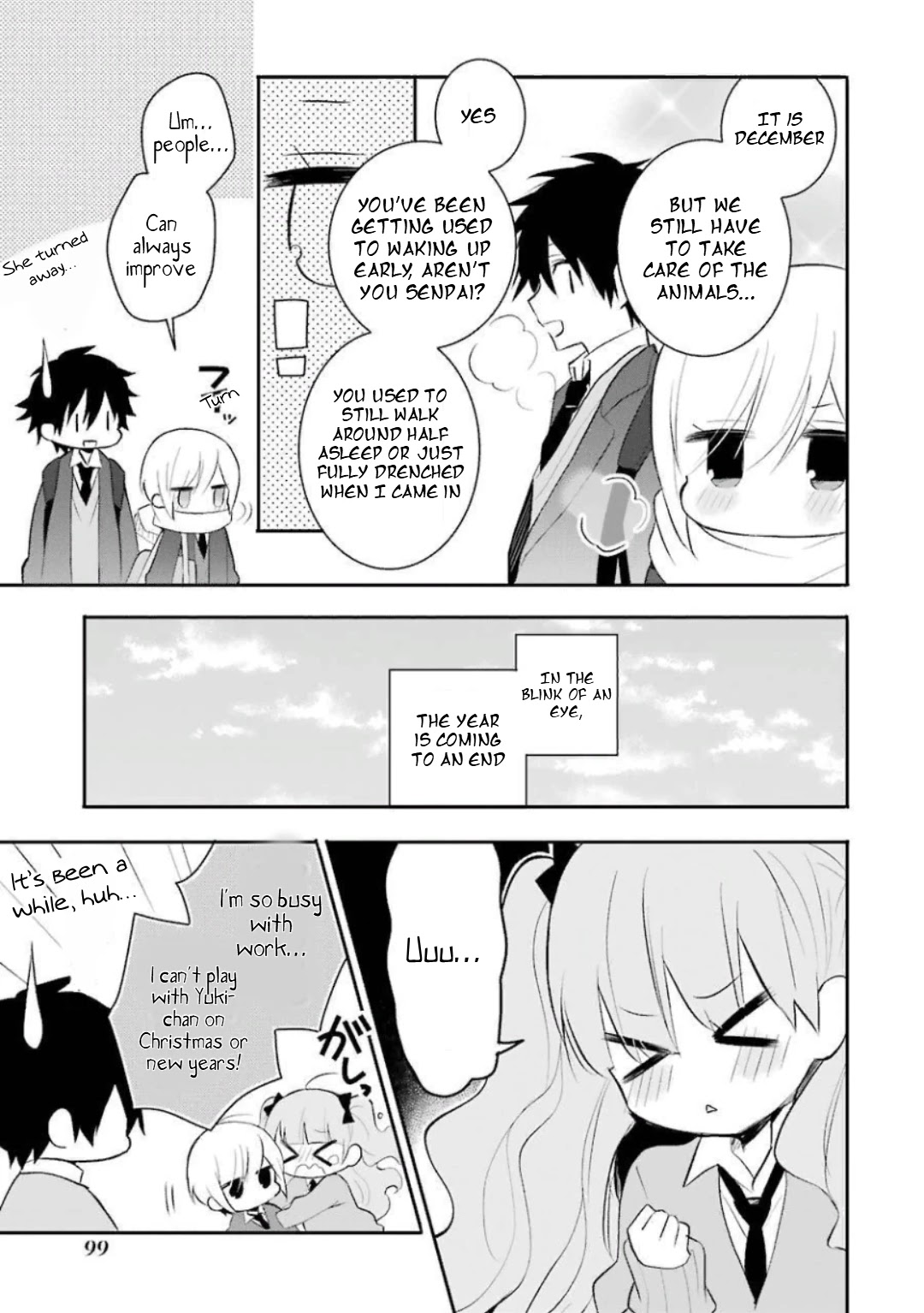 Ore Wa Inu Dewa Arimasen! Chapter 28 page 3 - Chapter 28: Senpai and Christmas (1)