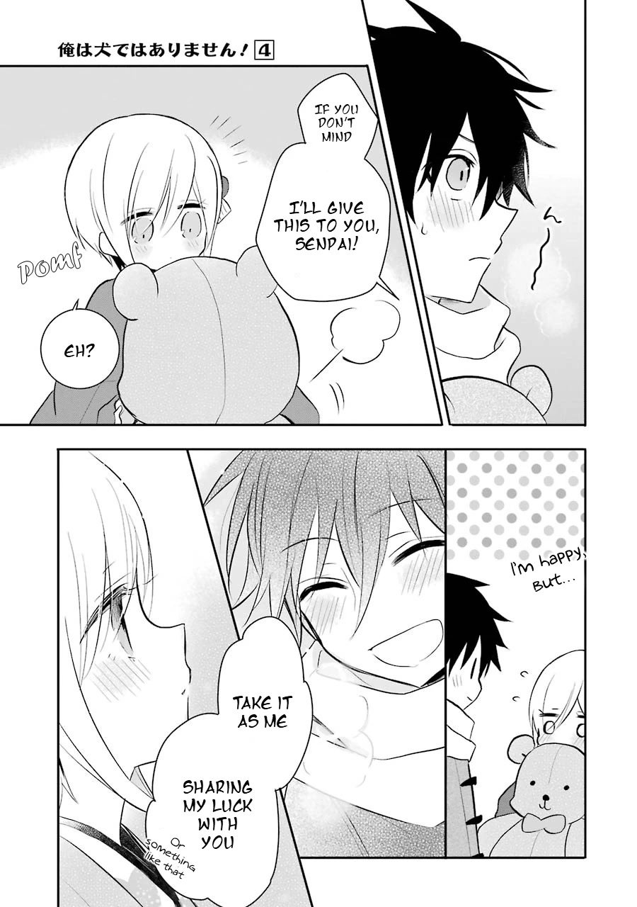 Ore Wa Inu Dewa Arimasen! Chapter 30 page 9 - Chapter 30: Senpai and New Years