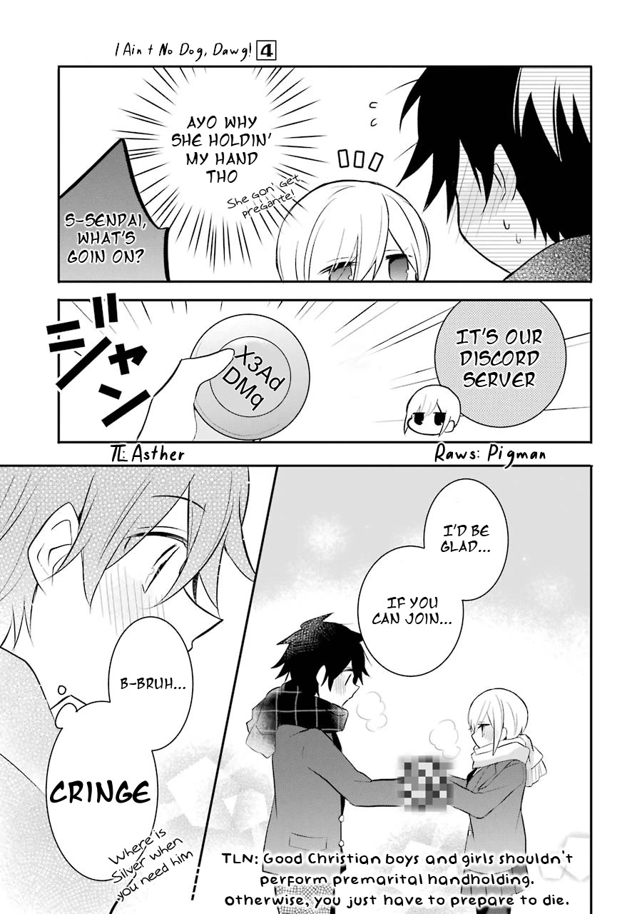 Ore Wa Inu Dewa Arimasen! Chapter 31 page 11 - Chapter 31: Senpai and Hand Cream