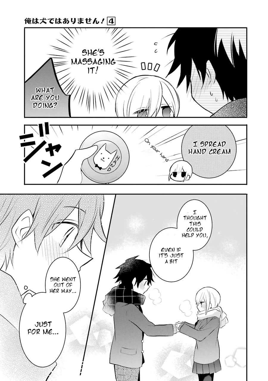 Ore Wa Inu Dewa Arimasen! Chapter 31 page 5 - Chapter 31: Senpai and Hand Cream