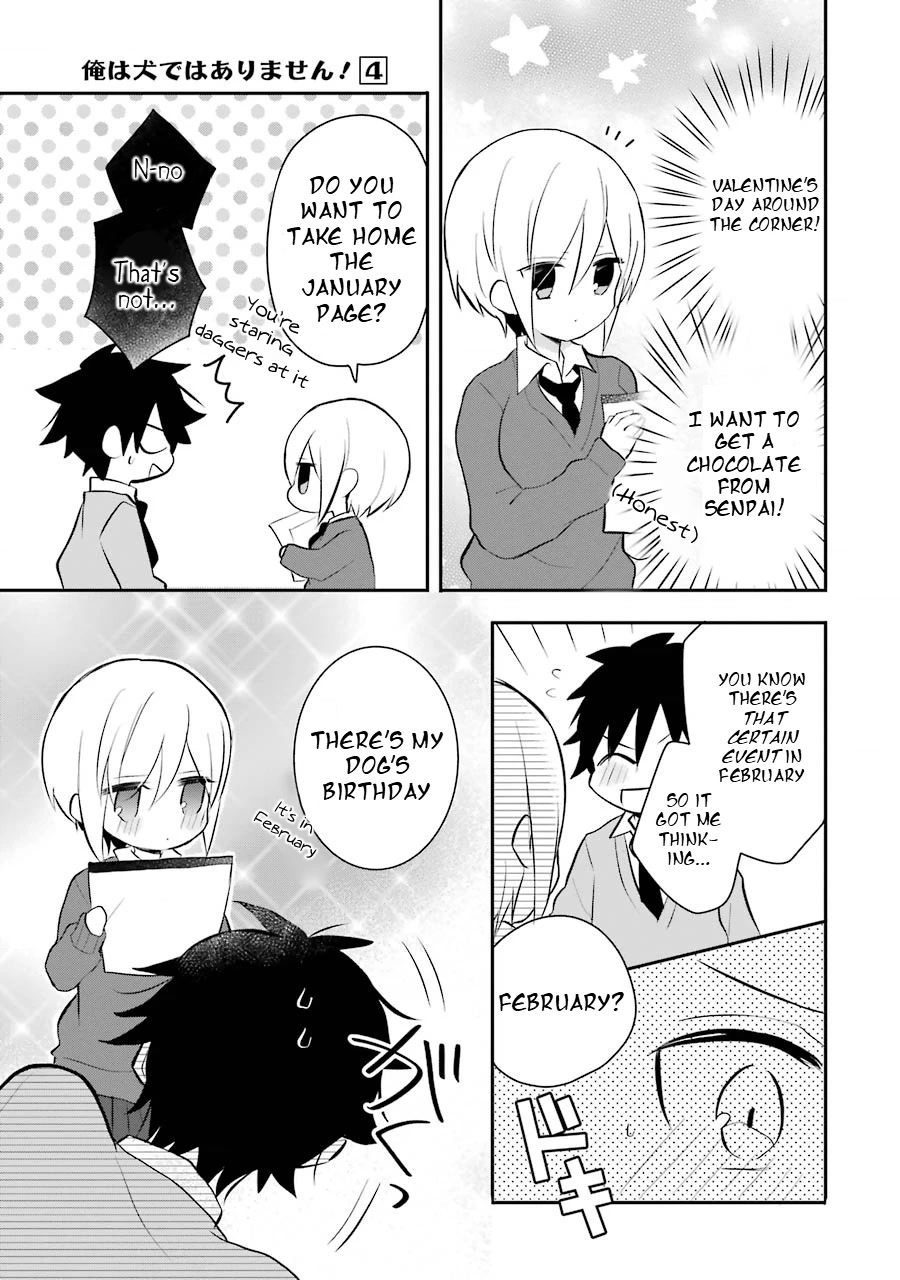 Ore Wa Inu Dewa Arimasen! Chapter 31 page 7 - Chapter 31: Senpai and Hand Cream