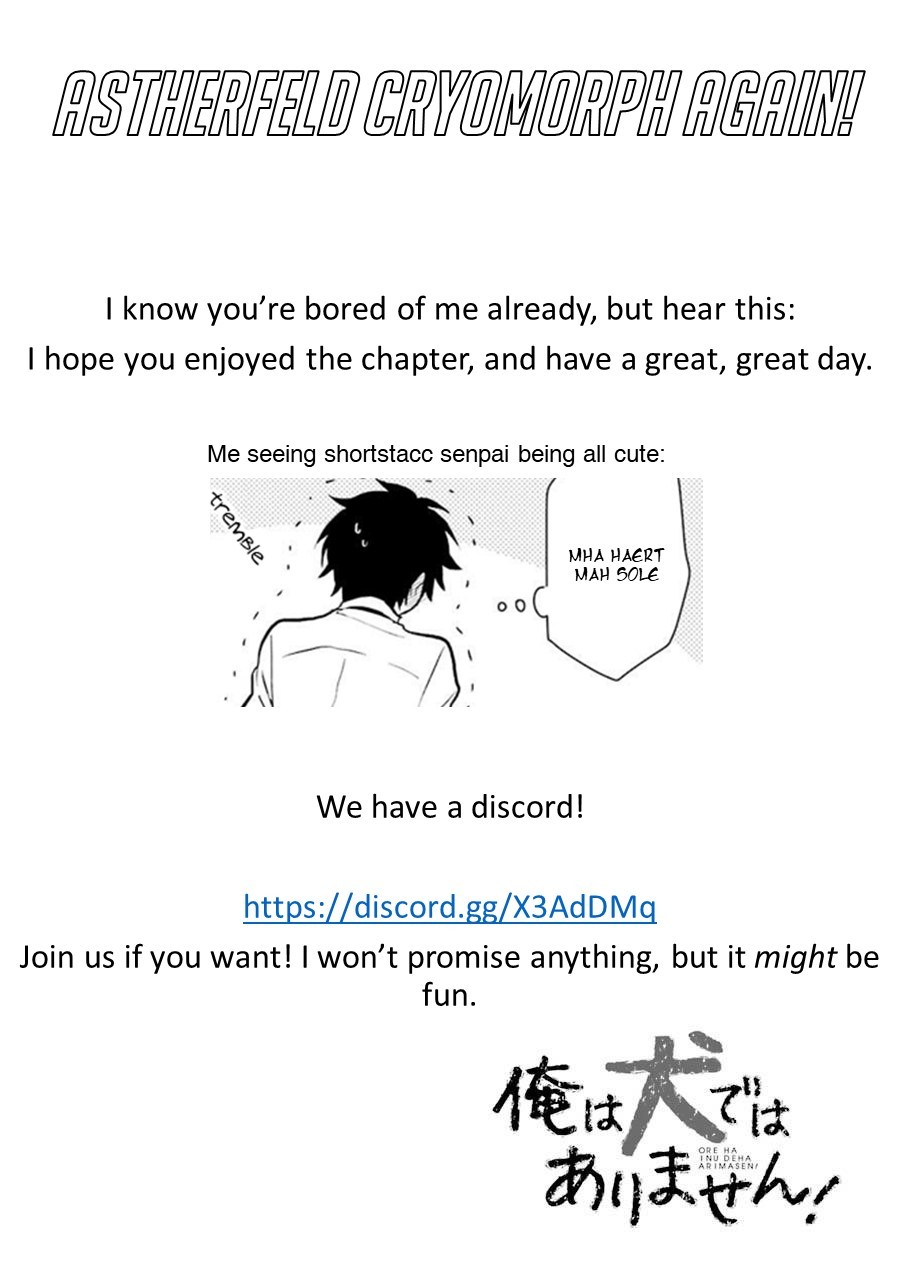 Ore Wa Inu Dewa Arimasen! Chapter 4 page 10 - Chapter 4: Senpai's Playfulness