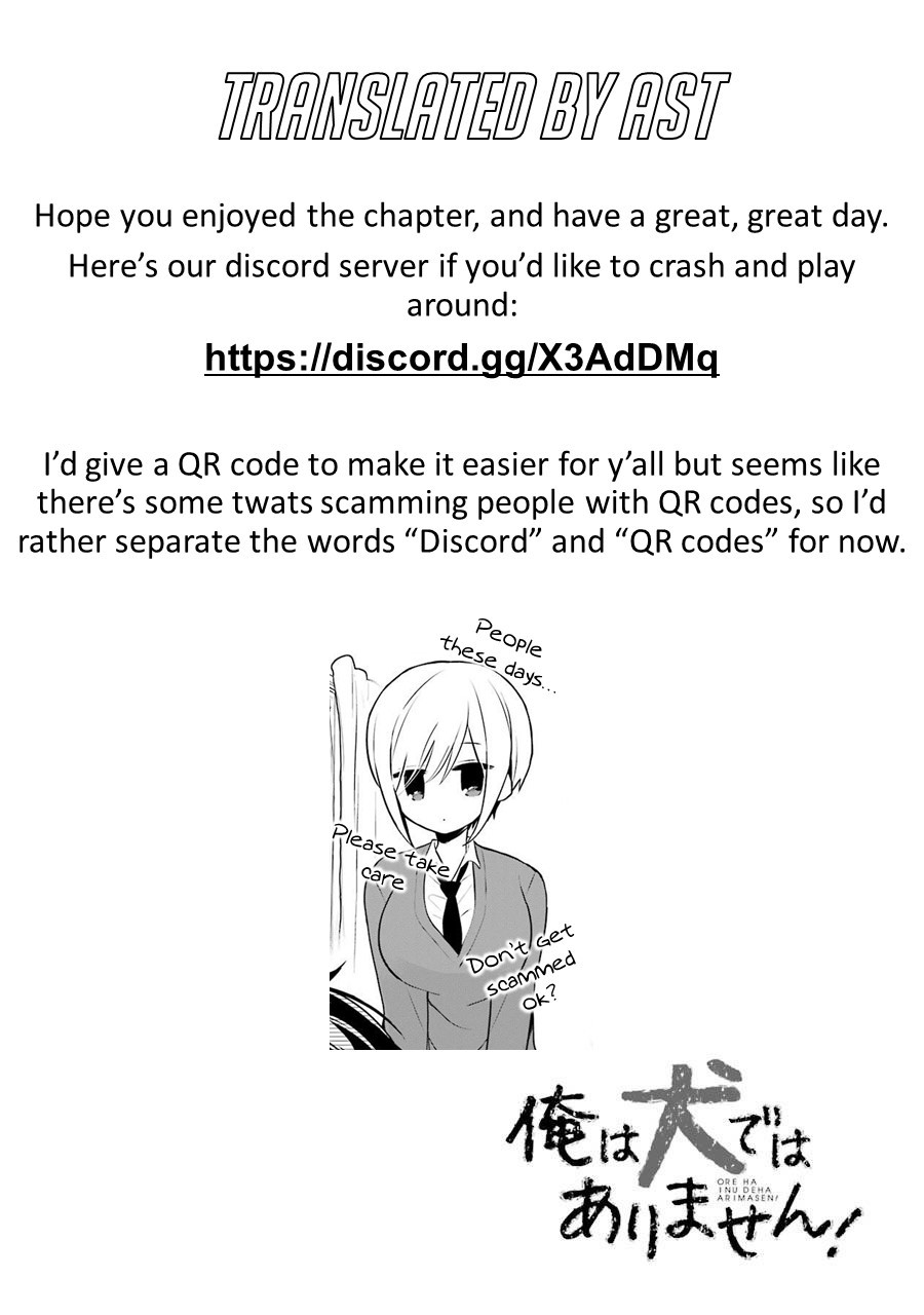 Ore Wa Inu Dewa Arimasen! Chapter 9.5 page 10 - Chapter 9.5: Bonus 1: If I Were an Actual Dog