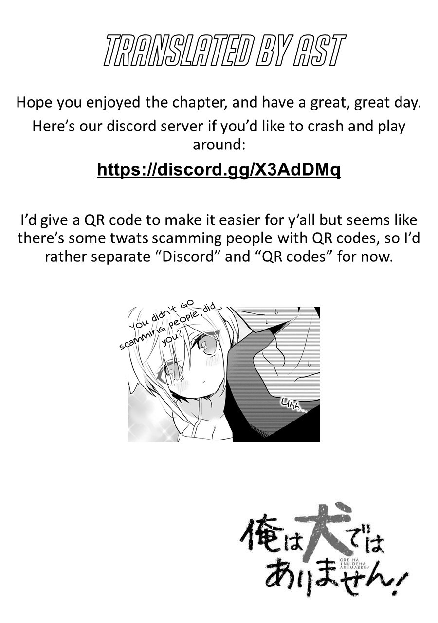 Ore Wa Inu Dewa Arimasen! Chapter 9.6 page 10 - Chapter 9.6: Bonus 2: If a Cat Looks like Senpai