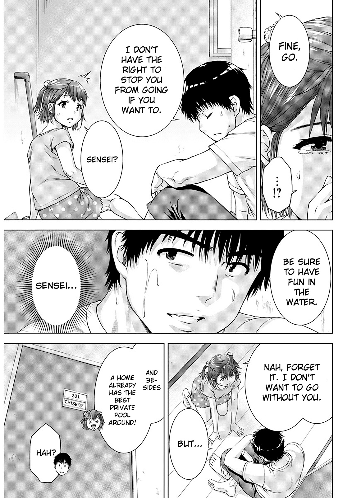 Ore wa Lolicon ja Nai! Chapter 28 page 9 - Chapter 28: Illicit Pool Day