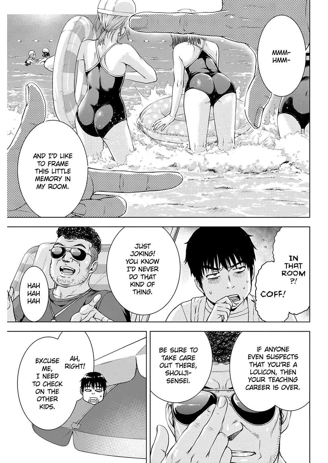 Ore wa Lolicon ja Nai! Chapter 48 page 6 - Chapter 48: School Beach Trip