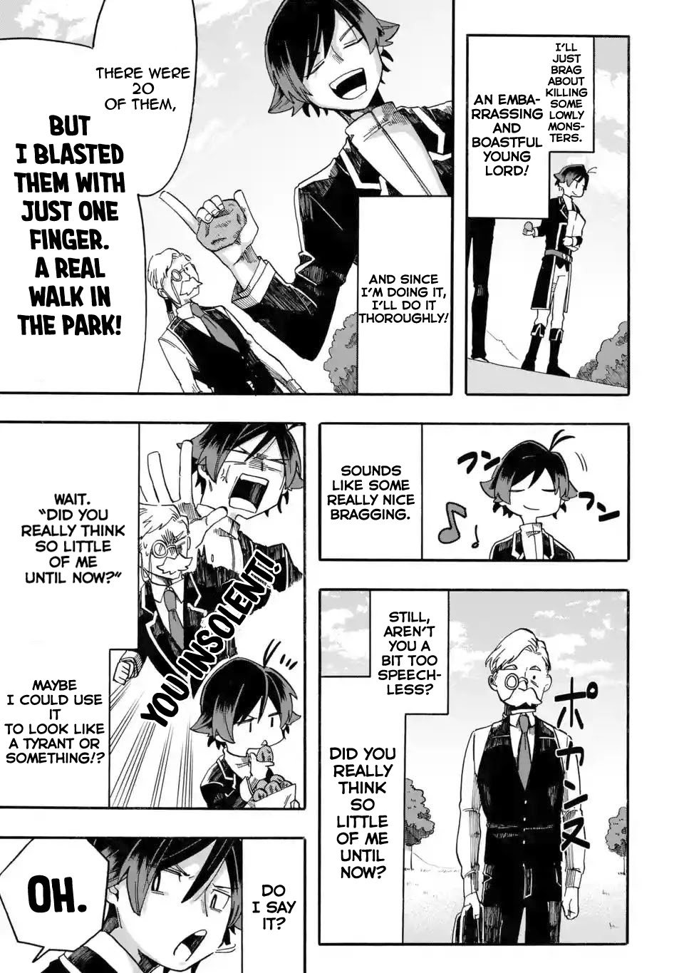 Ore wa Mada, Honki o Dashite Inai Chapter 6 page 19 - Chapter 6: The head of the family is actually really suspicious