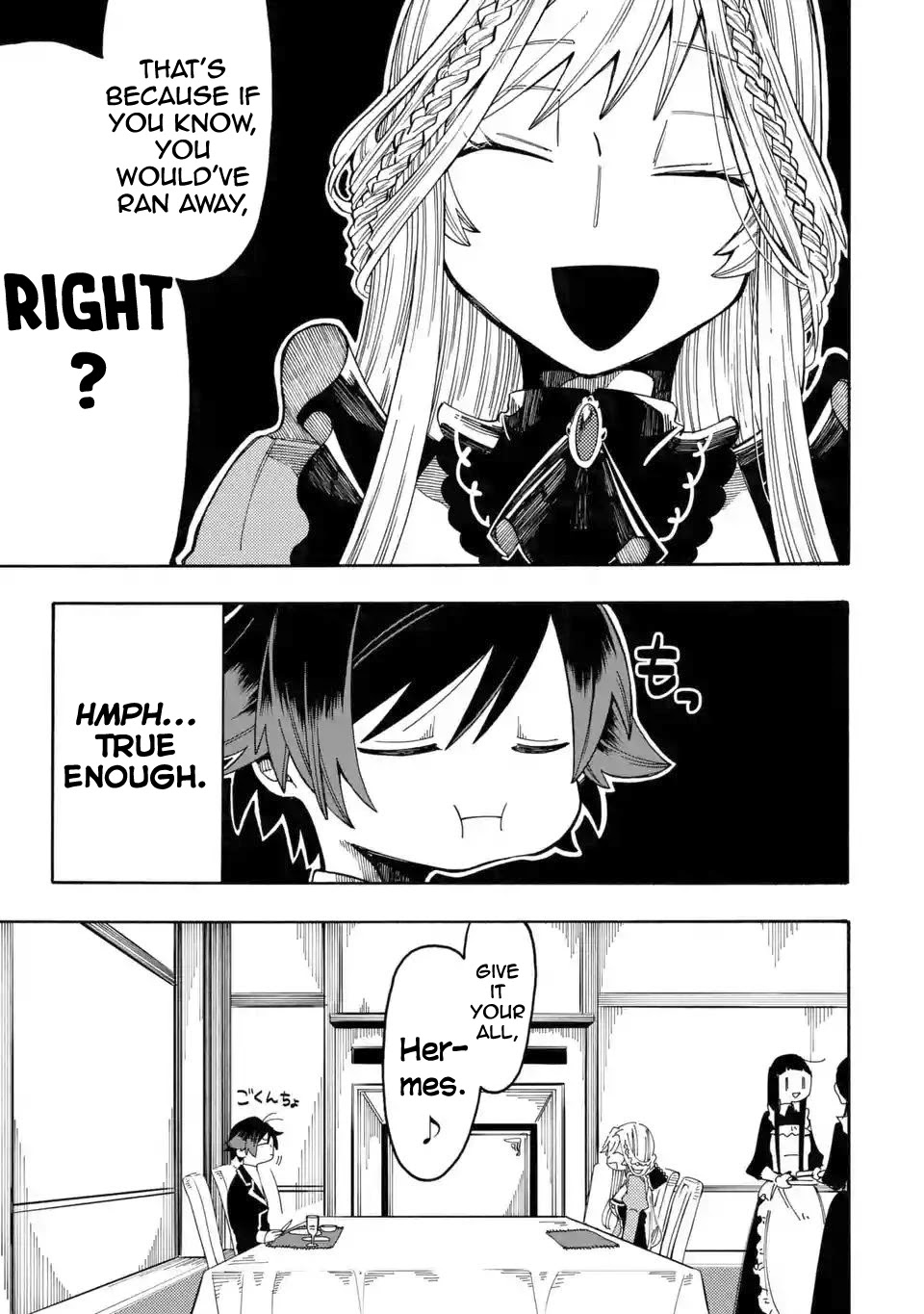 Ore wa Mada, Honki o Dashite Inai Chapter 7 page 4 - Chapter 7: The Clever Hawk Hides its Claws