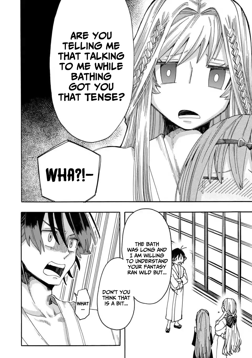 Ore wa Mada, Honki o Dashite Inai Chapter 9 page 11 - Chapter 9: Work at the hot spring
