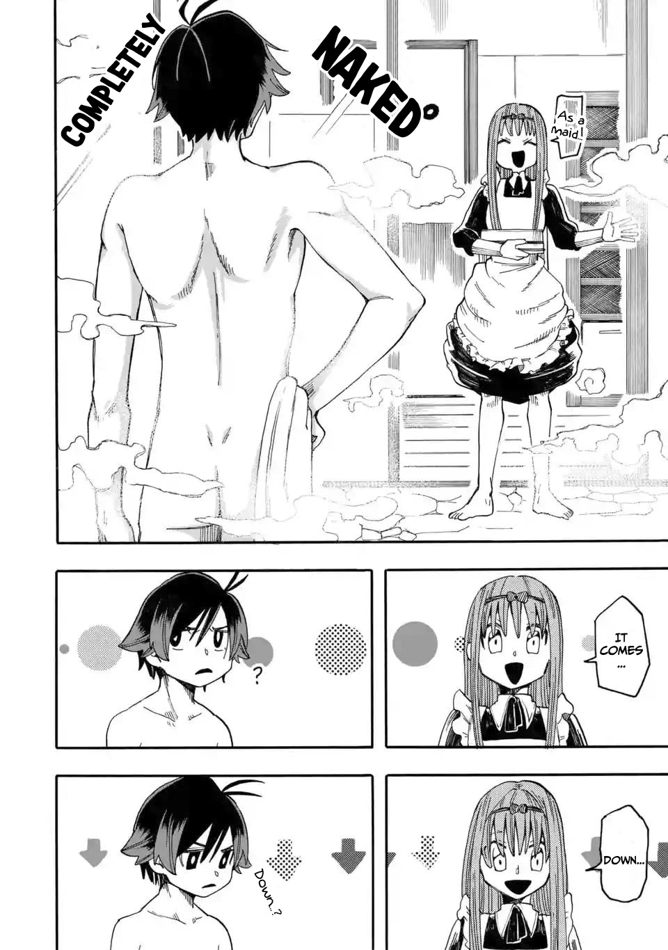 Ore wa Mada, Honki o Dashite Inai Chapter 9 page 7 - Chapter 9: Work at the hot spring