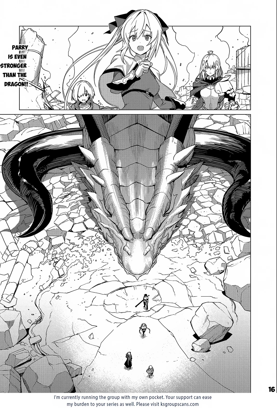 Ore wa Subete wo “Parry” Suru Chapter 13.2 page 17 - Chapter 13.2