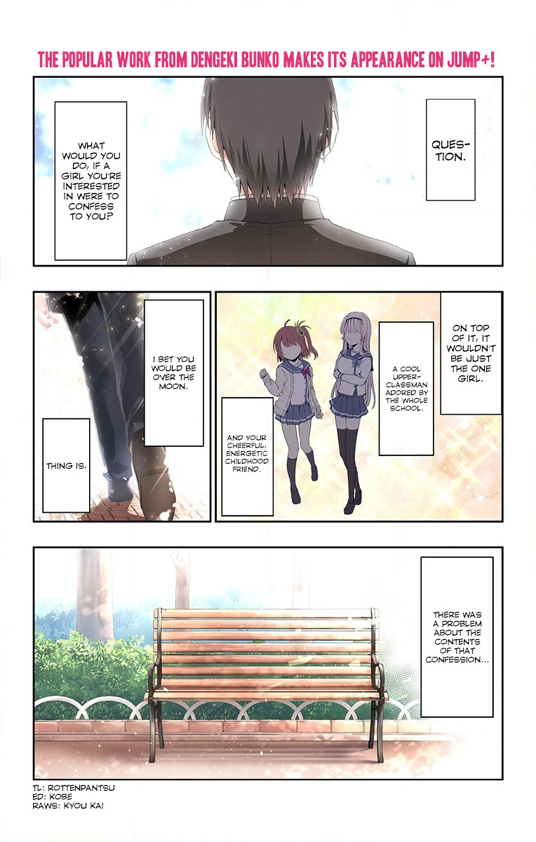 Ore wo Suki Nano wa Omae Dake ka yo Chapter 1 page 1 - Chapter 1
