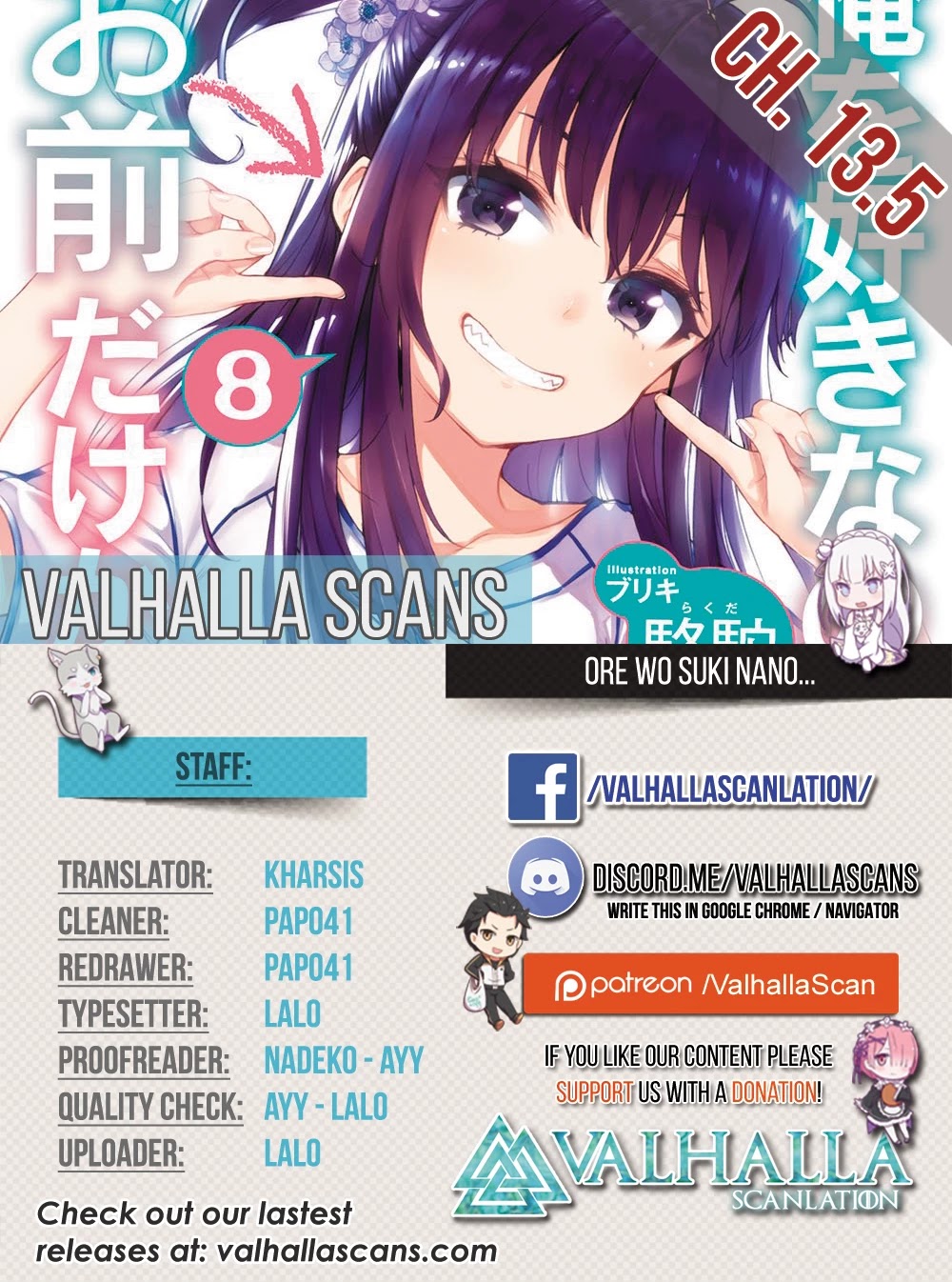 Ore wo Suki Nano wa Omae Dake ka yo Chapter 13.5 page 2 - Chapter 13.5