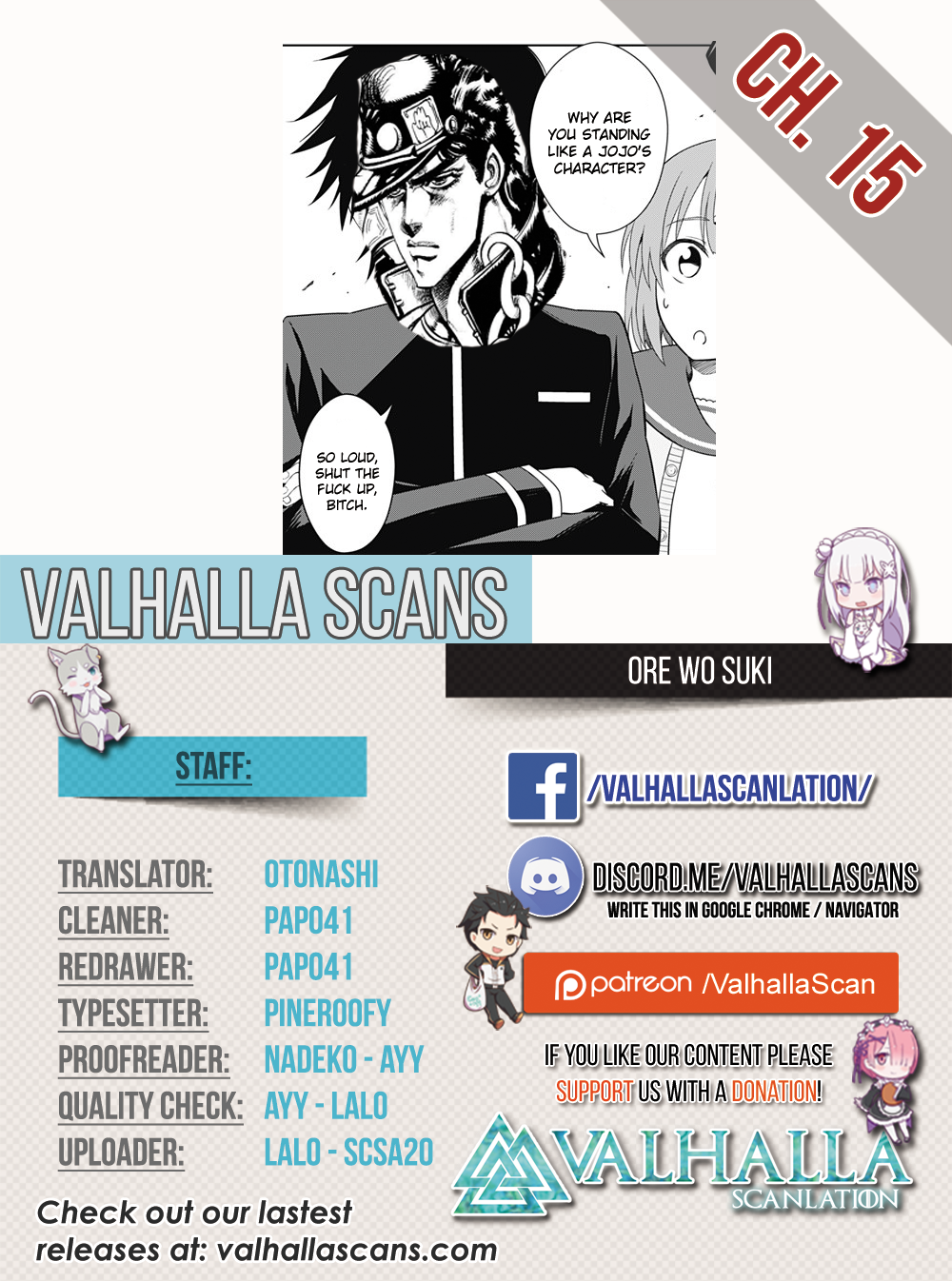 Ore wo Suki Nano wa Omae Dake ka yo Chapter 15 page 1 - Chapter 15