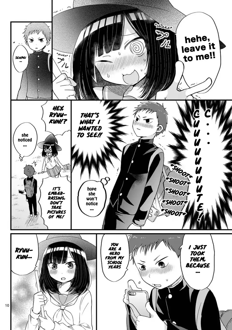 Oredake ni Kamatte Maka-senpai Chapter 1 page 10 - Chapter 1: Flying Broom