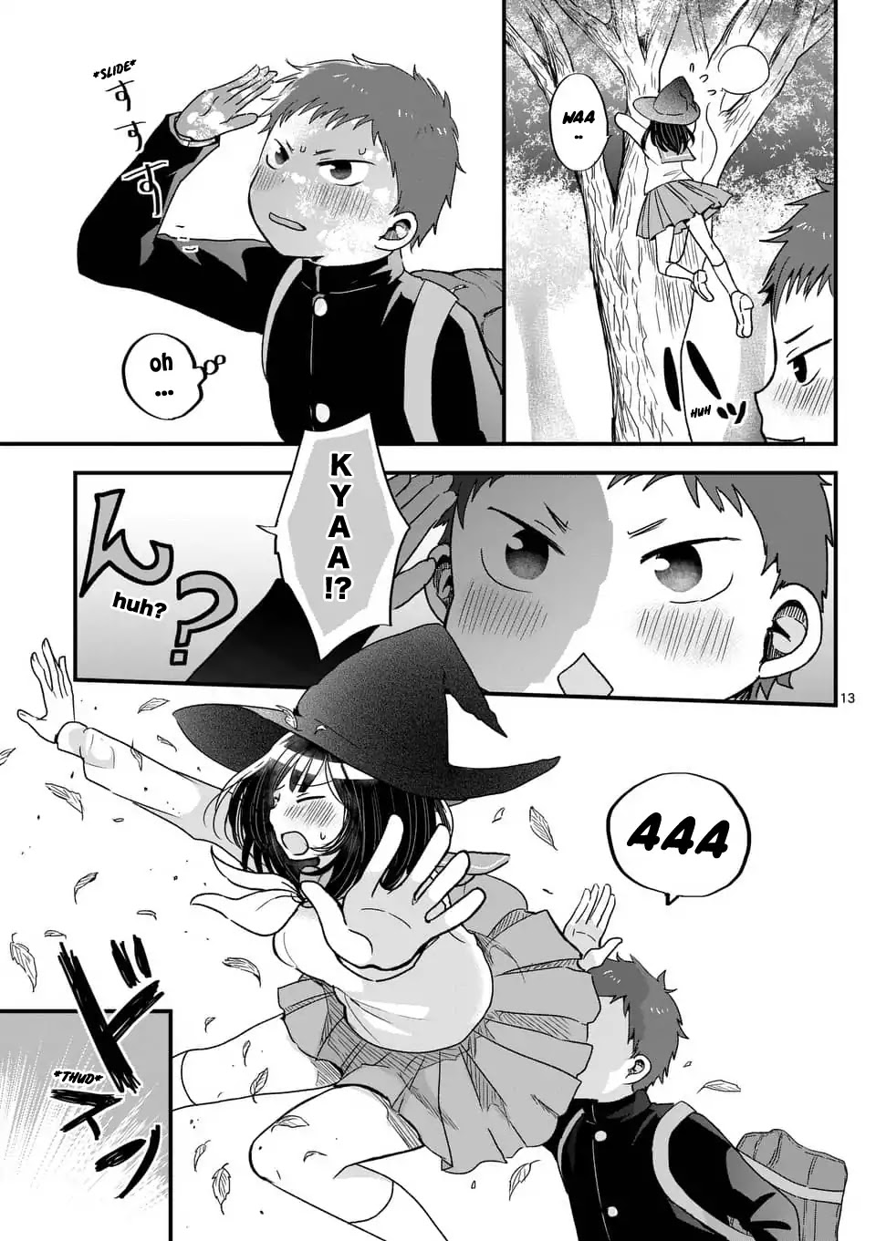 Oredake ni Kamatte Maka-senpai Chapter 1 page 13 - Chapter 1: Flying Broom