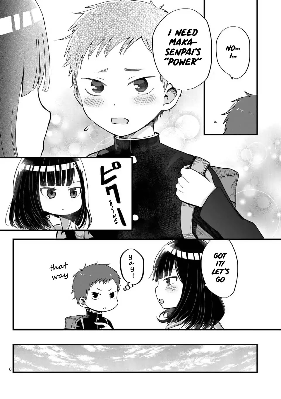 Oredake ni Kamatte Maka-senpai Chapter 1 page 6 - Chapter 1: Flying Broom