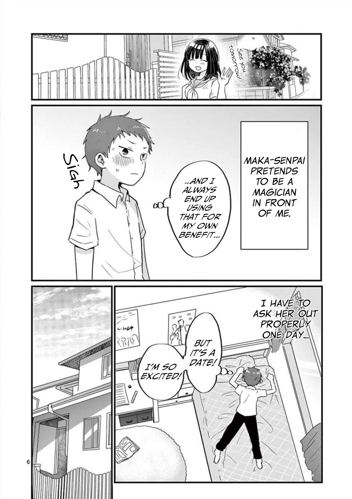 Oredake ni Kamatte Maka-senpai Chapter 10 page 10 - Chapter 10: Going on a Quest with Maka-senpai