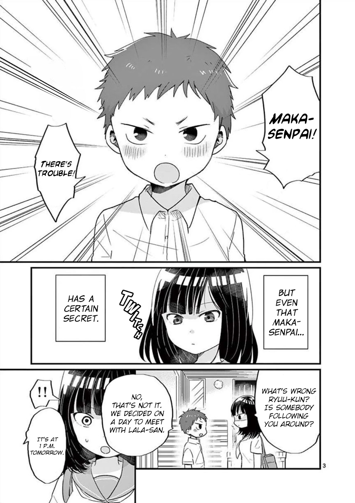Oredake ni Kamatte Maka-senpai Chapter 10 page 7 - Chapter 10: Going on a Quest with Maka-senpai