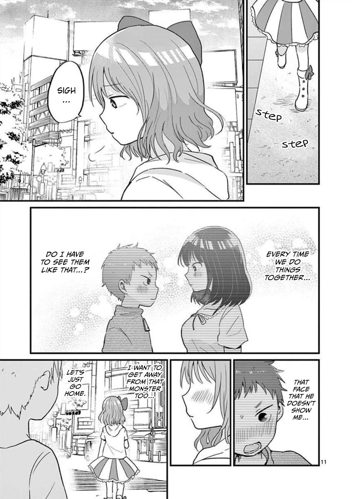 Oredake ni Kamatte Maka-senpai Chapter 12 page 12 - Chapter 12: Run Away from the Monsters