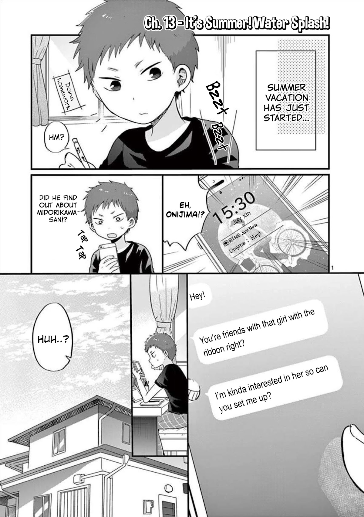 Oredake ni Kamatte Maka-senpai Chapter 13 page 2 - Chapter 13: It's Summer! Water Splash!