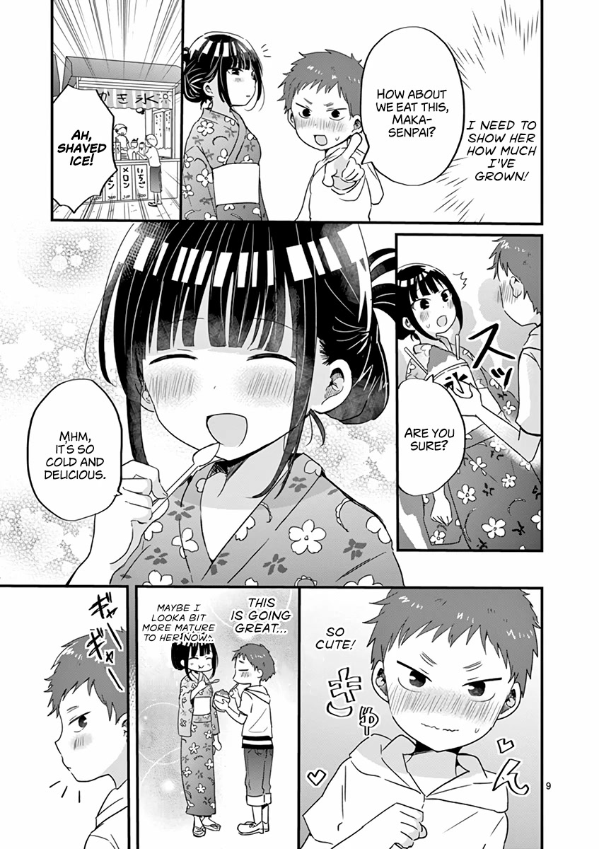 Oredake ni Kamatte Maka-senpai Chapter 15 page 9 - Chapter 15: Everyone Goes To The Summer Festival