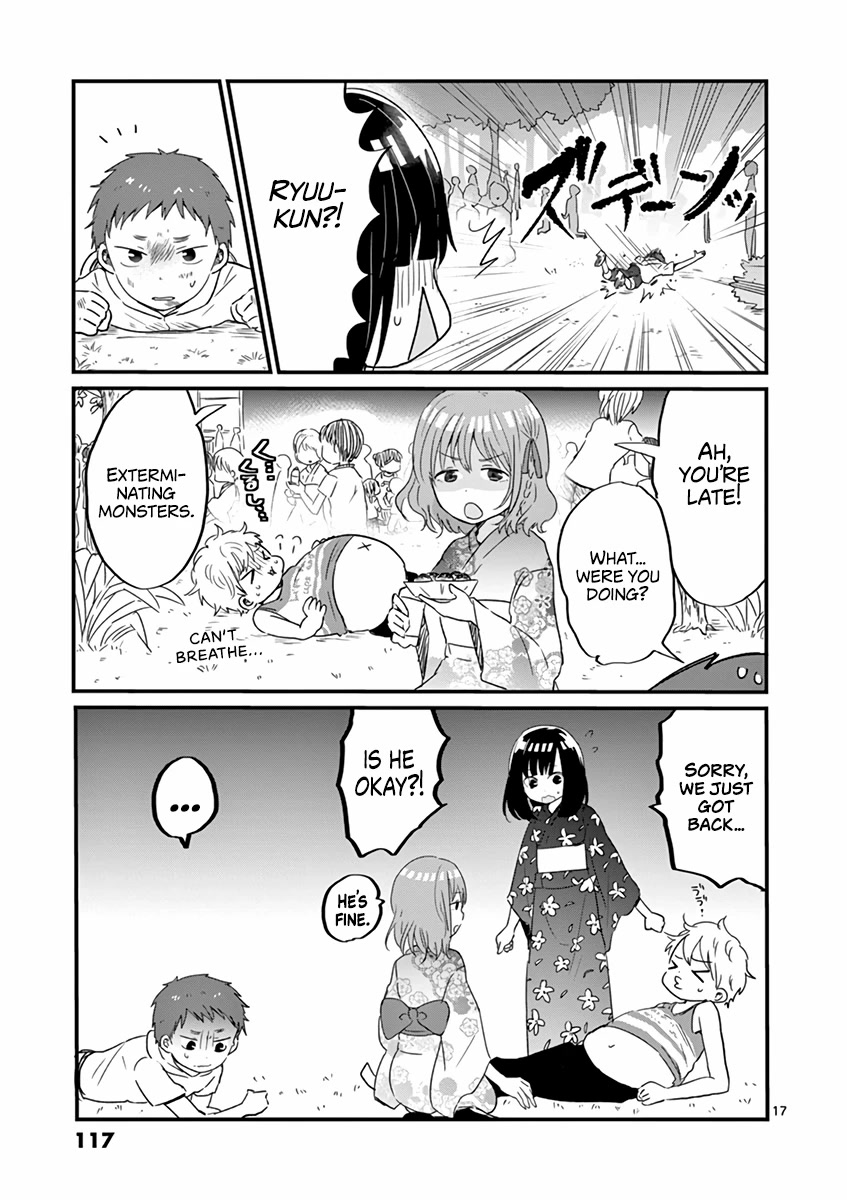Oredake ni Kamatte Maka-senpai Chapter 16 page 17 - Chapter 16: The Decisive Summer Festival