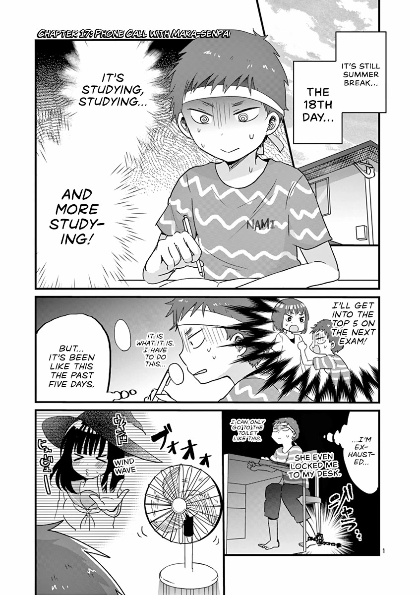 Oredake ni Kamatte Maka-senpai Chapter 17 page 1 - Chapter 17: Phone Call With Maka-senpai